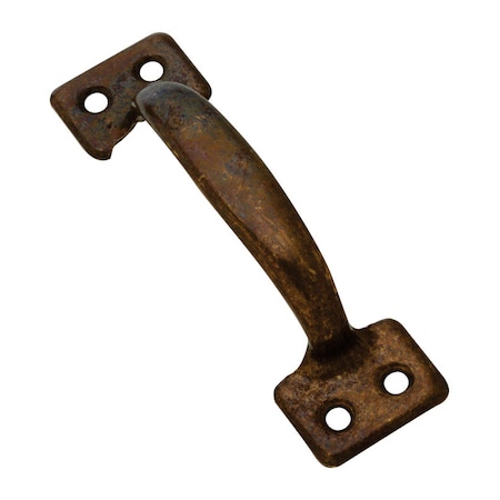 National Hardware National Hardware 4 in. L Antique Brass Brown Steel Universal Sash Lift Handle 1 pk N164-848